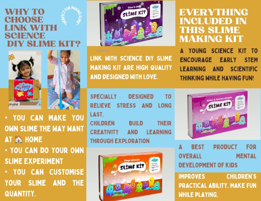 Why to choose Link With Science DIY Slime Making Kit For Kids
